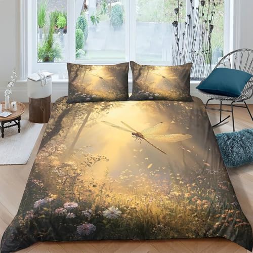 Housse de couette confortable et facile à laver fermeture éclair lit double 220x240