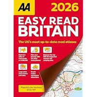 AA Easy Read Britain 2026 flexi bound