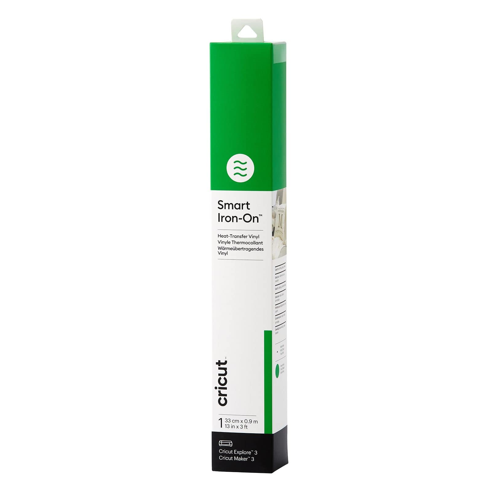 Cricut Smart Iron-On Heat-Transfer Vinyl | 1 Sheet | 33cm x 0.9m | Grass, (3ft), 2008686
