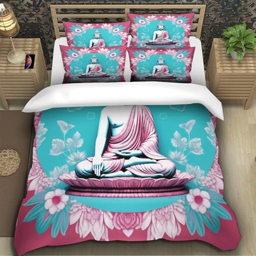 Parure de couette Chien bringé effet microfibre ultra douce, le prestige du design 3D