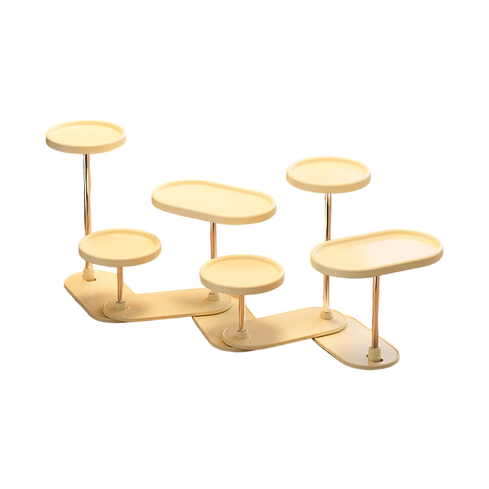 ZEPFJHE Modern Stackable Showcase Stand with 360 Rotation for Enhances Viewing Anime Figure Holder