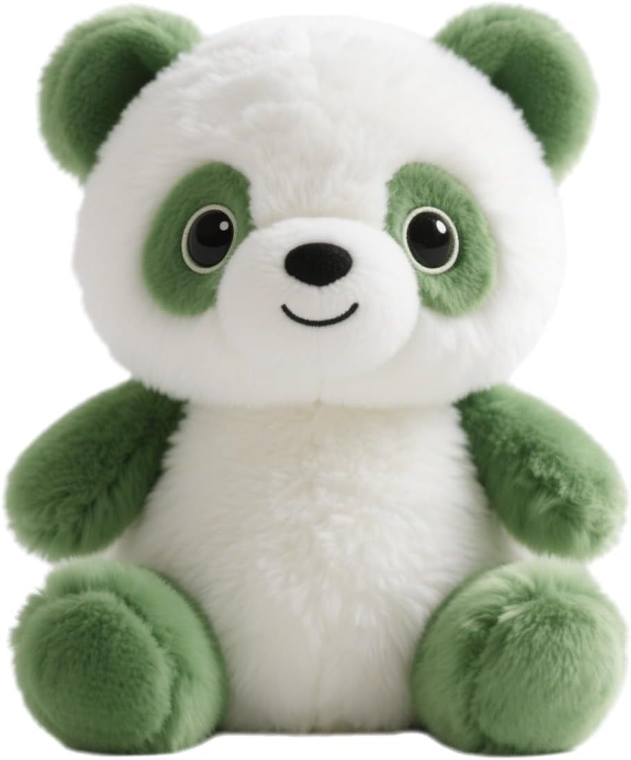 Verceco Singing Stuffed Animals Green Bear Music Plush Toys for Toddler 1-3 Stuffed Bear Plushies Toys for Kids Birthday 12"