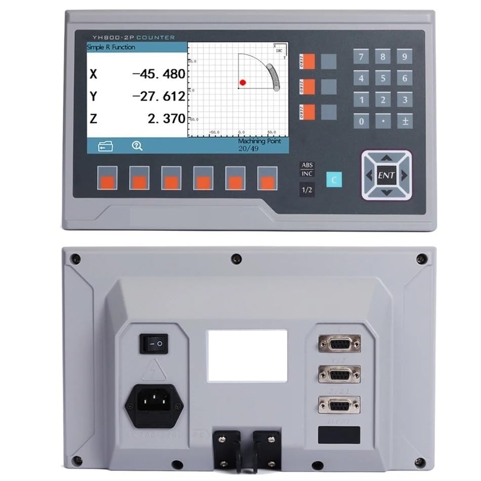 Kit de escala lineal ROROLL con pantalla LCD para CNC miniatura 4