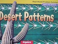 Real-World Problem Solving Library Grade K Desert Patterns, Algebra 0021059454 Book Cover