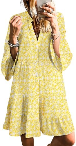 <h3>Sunwashed Printed Button-Front Mini</h3>