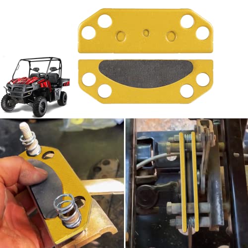 Camoo Feststellbremsbelagsatz 2203147, Keramik-Bremsbeläge hinten für Polaris Ranger, kompatibel mit 500, 700, 800, 900, OEM-Spezifikationen