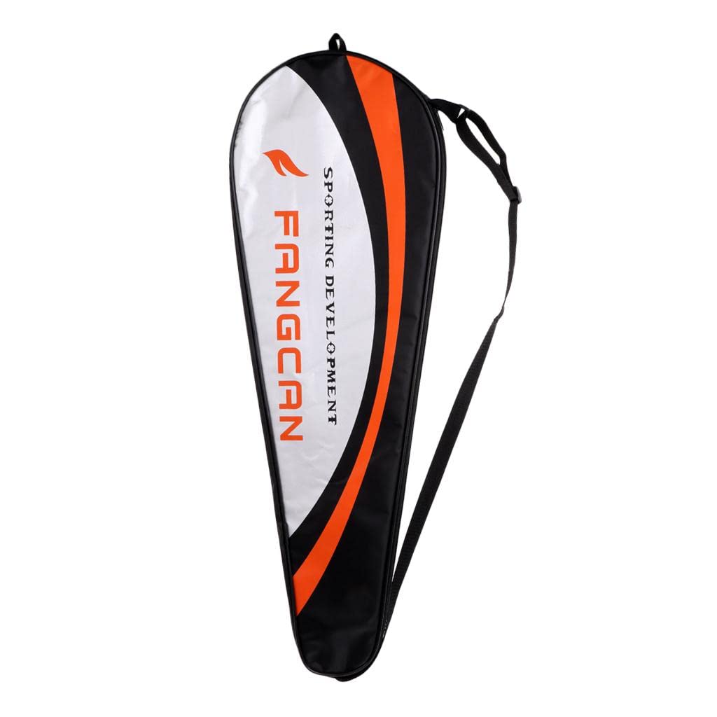 Sac Bandoulière Pour Raquettes Badminton DOLITY - Housse Transport Polyester, 69x22cm - Noir, Bleu Ou Argent