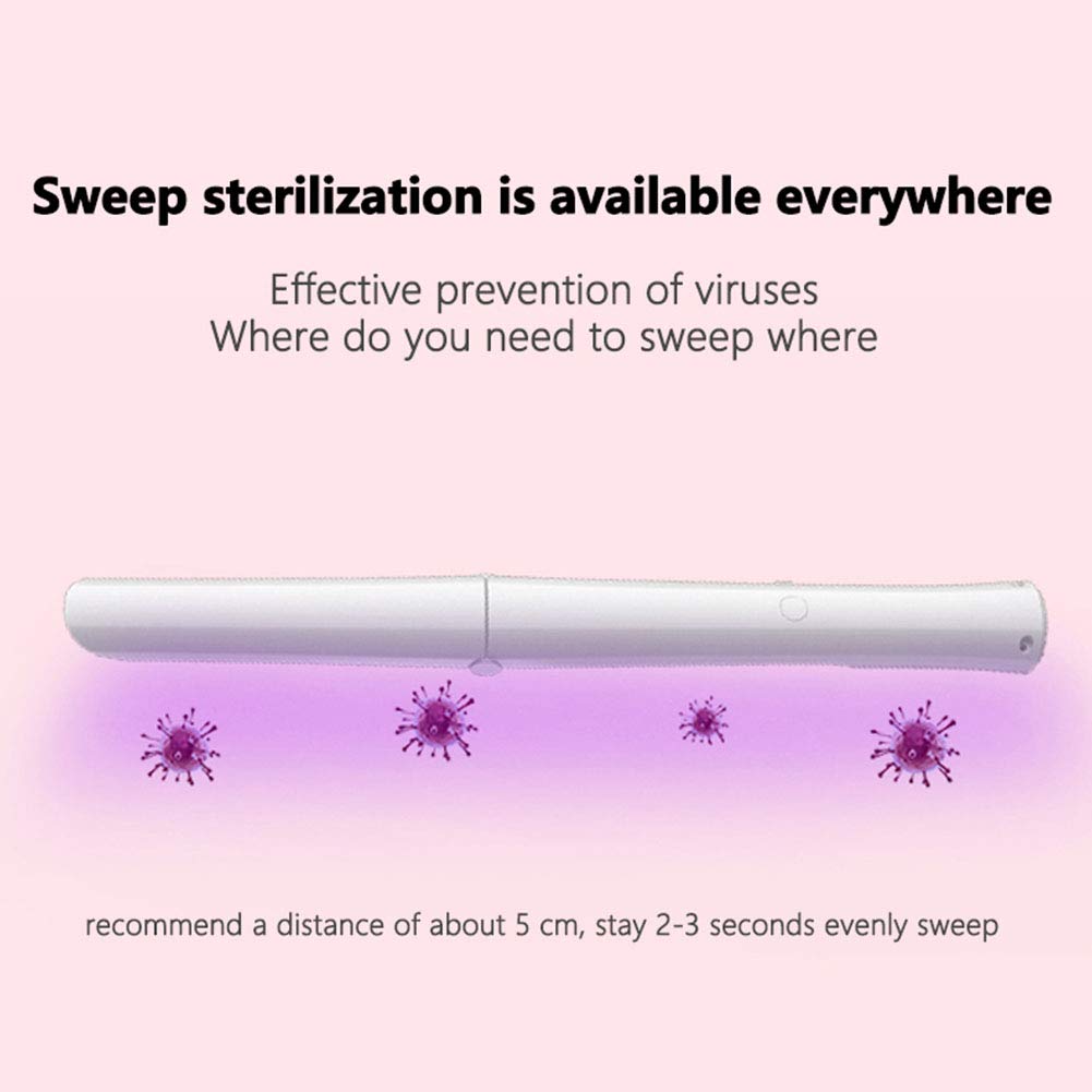 Asta disinfettante UVC disinfettante portatile lampada a raggi ultravioletti portatile e disinfettante domestico pieghevole luci germicida