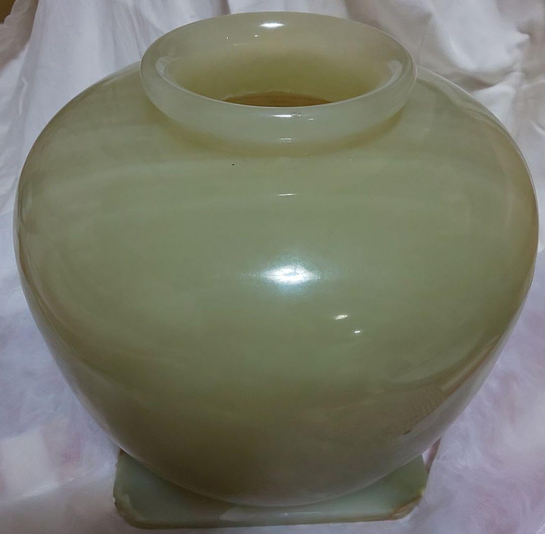 Amazon.co.jp: 大理石花瓶 つぼ 壺&花台 山口県秋吉台 品 : ホーム