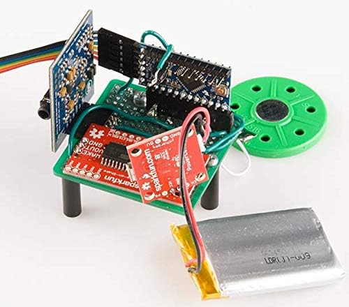 SparkFun Pro Mini in a compact project with battery