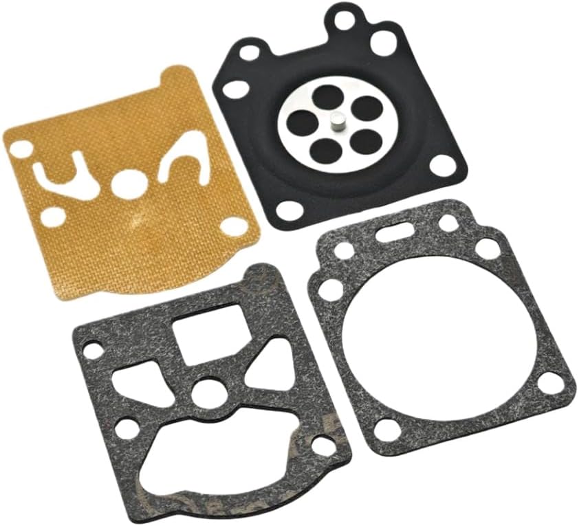 5 Pack Carburetor Repair Diaphragm Rebuild Kit Replacement For K20-WAT Compatible With DCS341 DCS401
