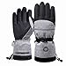 HAOHAG Gants d'Hiver Mitaines à Cinq Doigts Gants électriques USB Gants Chauffants Double Face Gants Thermiques Gants En Tricot Pour Homme et Femme Résistant Au Chaud Et Au Froid pour D'extérieur Moto