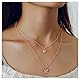 Cimenexe Bohème Geschichtet Kristall Schmetterling Choker Halskette Gold Cz Schmetterling Anhänger Halskette Gepflastert Schmetterling Halskette Winzigen Strass Schmetterling Kette Halskette Schmuck