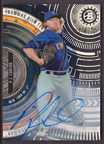 2017 Bowman High Tek Baseball Tidal Diffractors #BHT-PC P.J. Conlon Auto /199