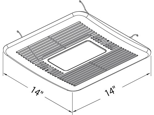 Apple Barrel SMT150LED 150 Cfm Exhaust Bath Fan thumb #4