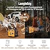 maXpeedingrods LPG/Benzin Inverter Stromgenerator 3500W Generator Gas Leise Stromerzeuger Dual Fuel Notstromaggregat für Camping Garage Reise Outdoor