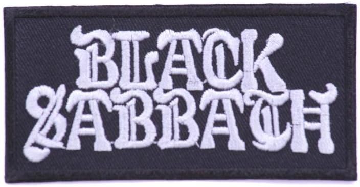 black sabbath patch black sabbath patches rock bands patches music iron on patches badges 9 x 4.5 cm