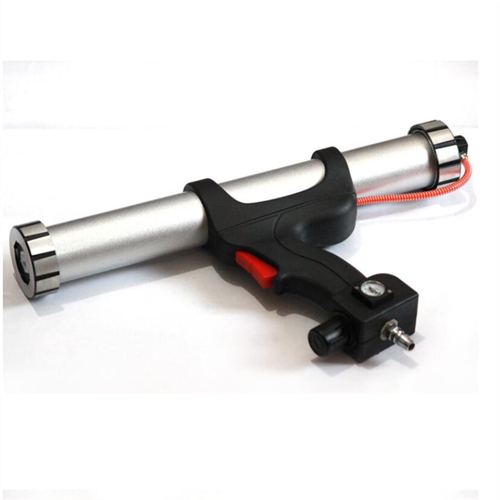Air Brush Spray Gun Sealant Pneumatic Caulking Gun Pneumatic Glass Caulking Gun Silicone Gun Construction Caulking Tool 600Ml