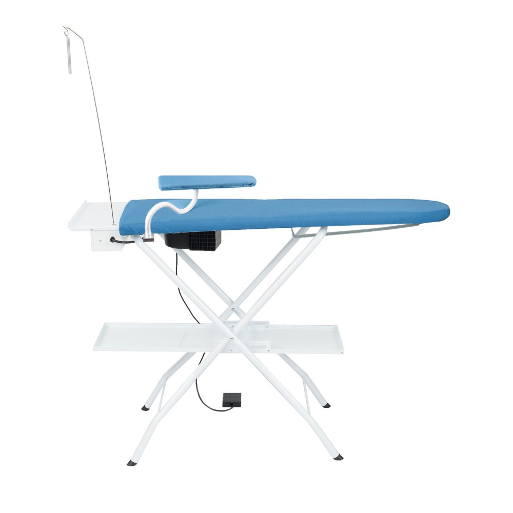 EOLO Asse da Stiro AS04 V5 Professionale Piano Riscaldato Aspirante 112x42 cm Stabile Richiudibile Termostato Regolazione Temperatura Altezza Regolabile Stiramaniche Garanzia 5 anni A++ Made in Italy