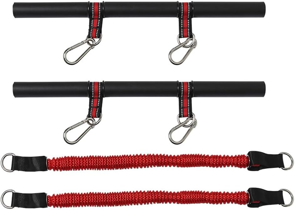 Fitness Puller Arm Strength Horizontal Push Rod Elastic Rope Set Indoor Sports Equipment