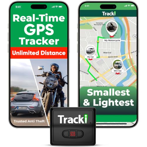 Tracki Universal GPS Tracker for Vehicles, Real Time...