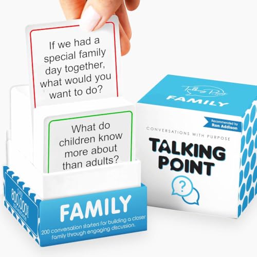 200 Family Conversation Cards for Kids, Teens & Adults - Question...