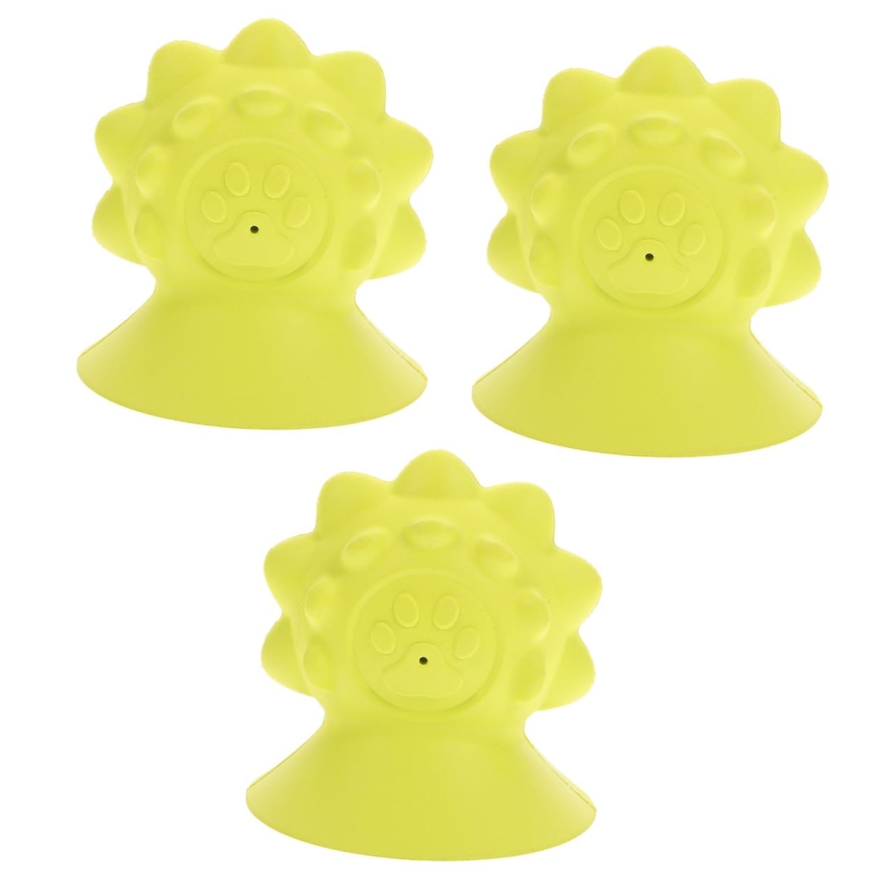 YARNOW 3 Piezas Perro de Juguete Cachorro Juguetes Hueso de Juguete Precioso Perro Juguete Suministro de Cachorro Juguete para Cachorros el Ventosa Suministros para s Caucho