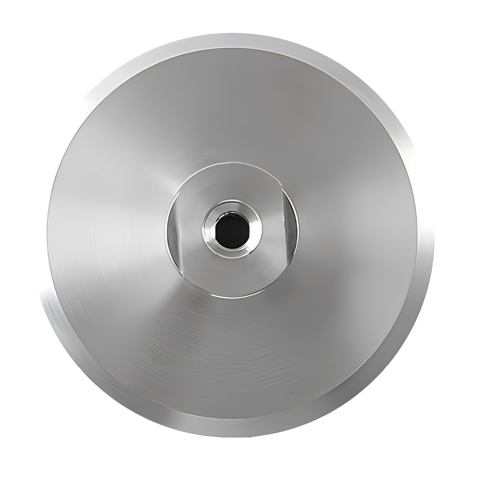 MiJunHD M14 Thread 4inch/100mm Aluminum Thickened Backer Pad, Self-adhesive Hook and Loop Backing Pad for Angle Grinder Sander Sanding Disc Holder (1 Piece)
