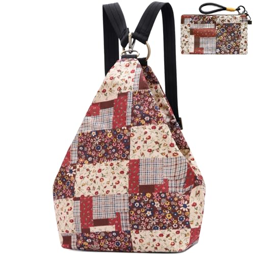 Black Butterfly Premium Backpack for Women Bohemia Style Fashion Casual Daypack Backpack Small Backpack Purse (26-red Plus)