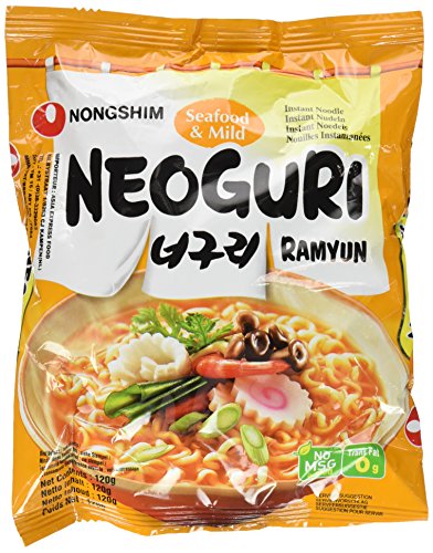 Nong Shim Nouilles Instantanées Neoguri Doux 120 g - Lot de 20
