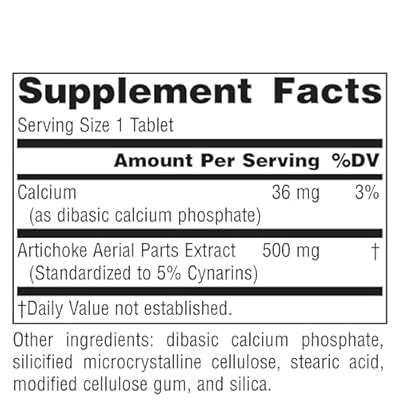 Source Naturals Artichoke Extract 500mg, 90 Tablets