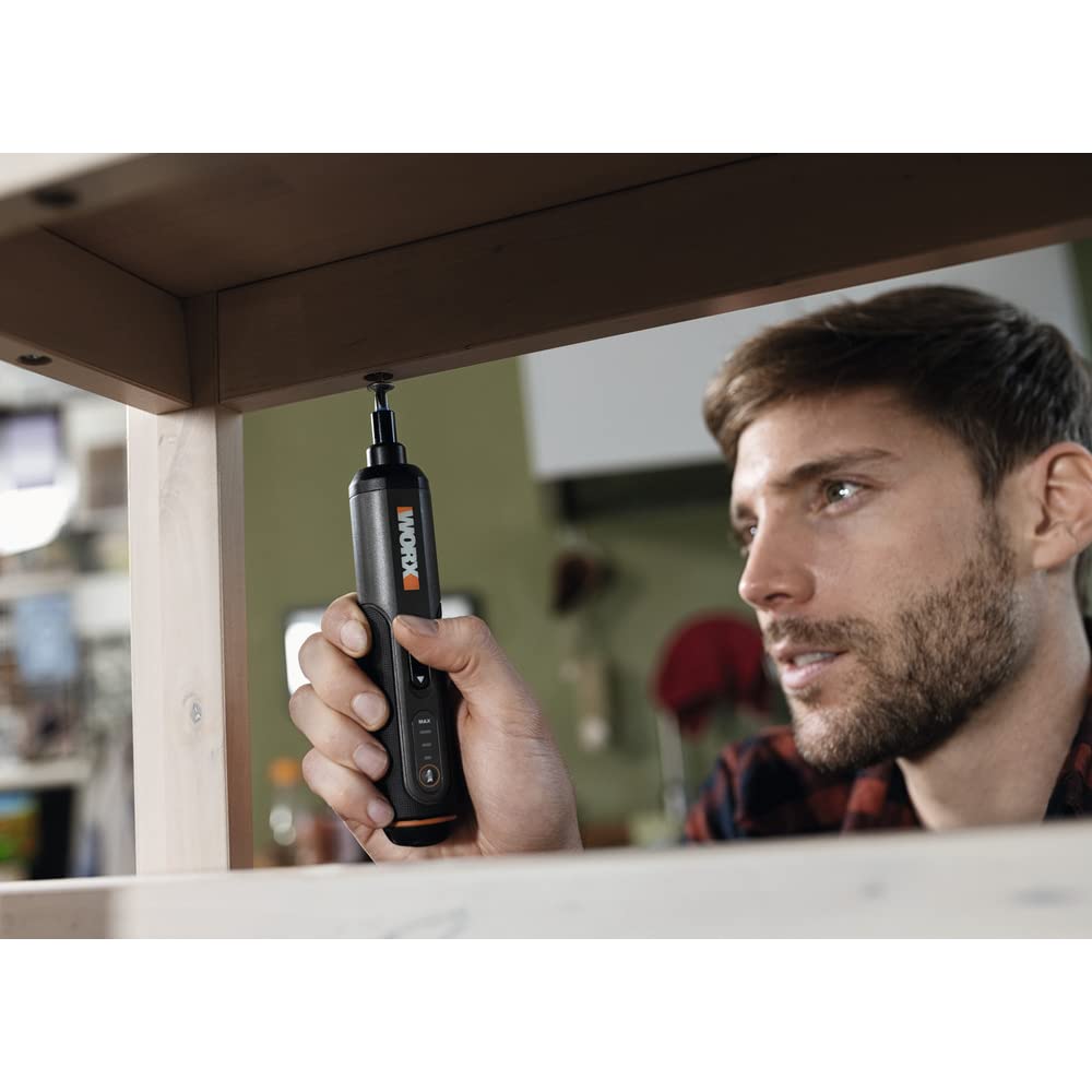 WORX WX240 3,6 V (4 V max) Mini-Elektroschrauber mit 3-Gang-Drehmoment
