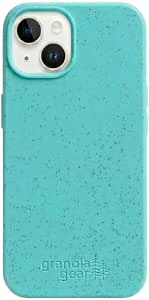 Eco-Friendly iPhone 14 Case - Biodegradable, Compostable, Plant-Based - Sea Glass