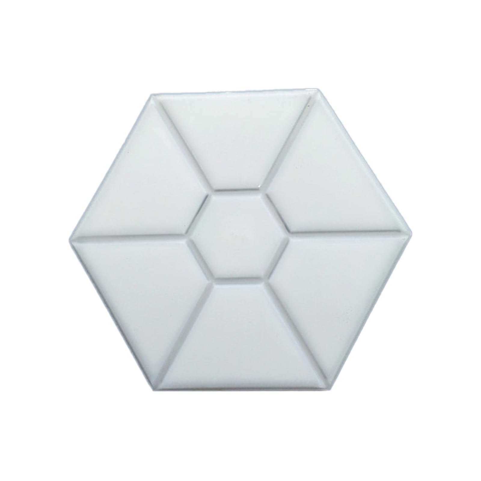 Ljmyy Professional Washable Hexagonal Cement Brick Mold Paver Form For Easy DIYer Garden Paths Simple Installation Easy to Cle