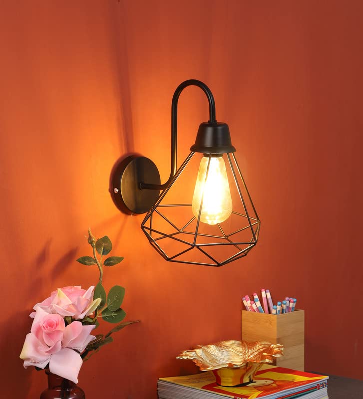 ELIANTE Black Metal Wall Light by Jainsons Lights - Diamond-Wall | by Jainsons Lights