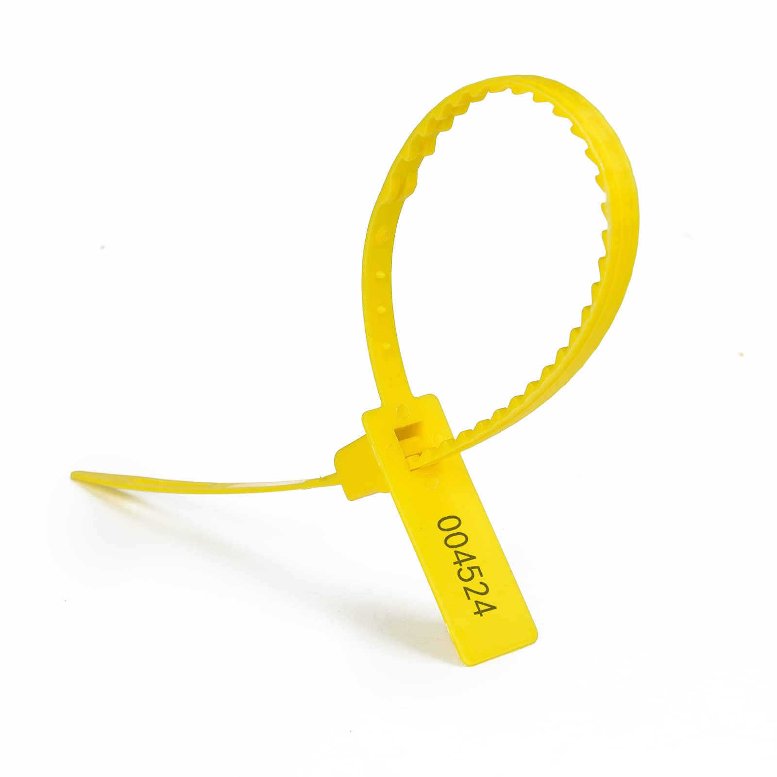 LeadSeals Heavy Duty Plastic Security Seals Self Locking Tamper Evident Shipping Seals Numbered Security Tags Pull Tight Securing Straps Truck Trailer Seals Length 337 mm 13.2