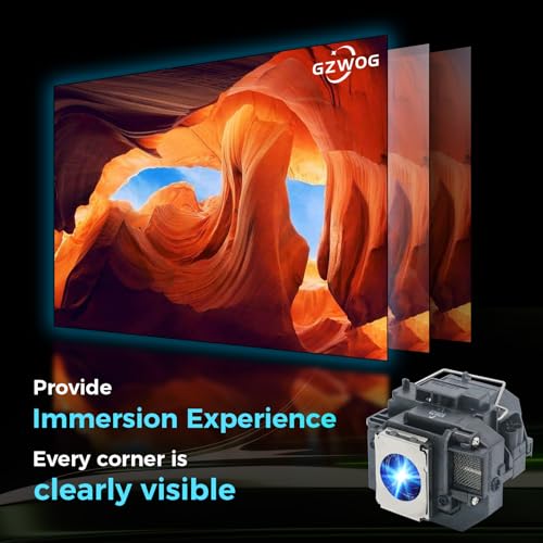 Lámpara de repuesto ELPLP54 para proyector Epson miniatura 4