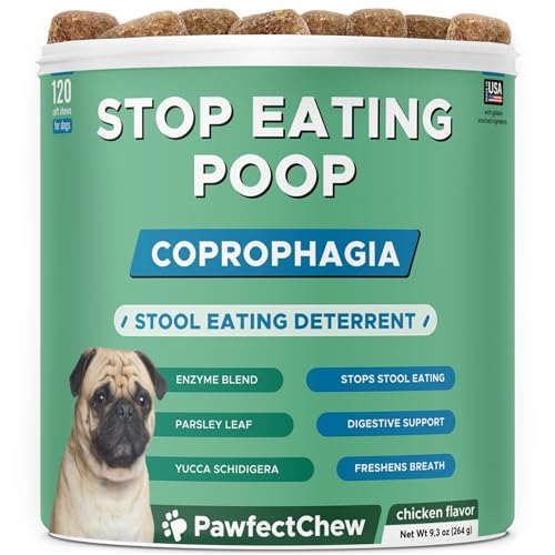 PAWFECTCHEW No Poop Eating for Dogs - Stop and Prevent