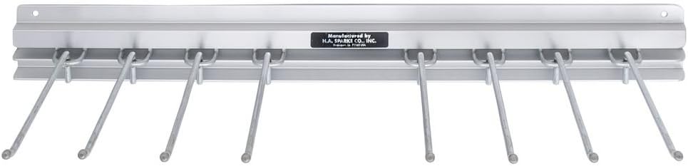 24" Utensil Rack w/ 8 Hooks