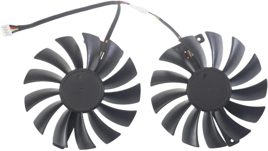 Graphics Card 85MM CF9015H12D DC12V 0.40A 4Pin Graphics Fan Compatible with RTX 3070 Graphics Fan