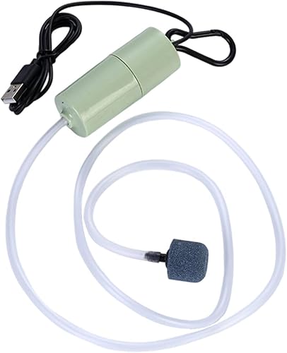 Aquarium Air Pump Lightweight Mini Sturdy Fish Pump Portable for Fish Tank Outdoor Fishing Accessories