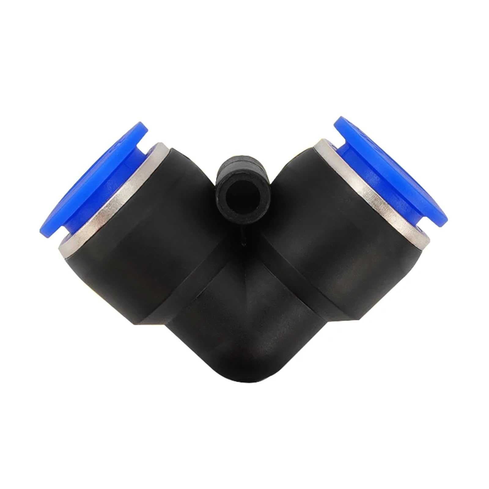 PV 4 mm 6 mm 8 mm 10 mm 12 mm rura wąż rurowy 2-drożny kolanko 90 stopni pneumatyczne plastikowe złączki części złączki 100 szt. (100 szt. PV-16)