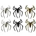 NICENEEDED 6Pcs Autocollant Araignée Cool pour Voiture, Autocollants en Vinyle Araignée Autocollants de Voiture Décoration pour Voitures Camions Moto