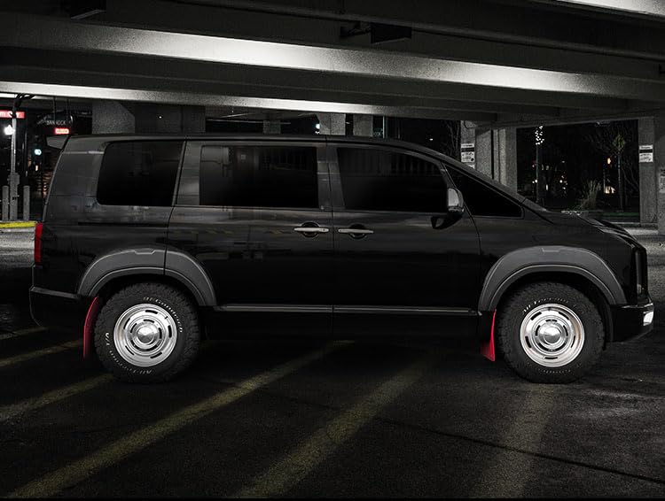 デリカD5ブラック フェンダーアーチ 6個セット デリカ D:5 MC/前