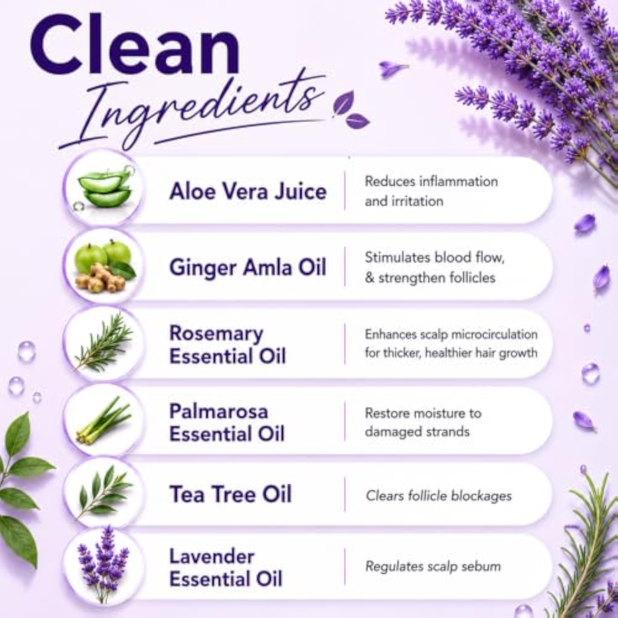 Scalp Nourishing Gel with Aloe Vera & Ginger