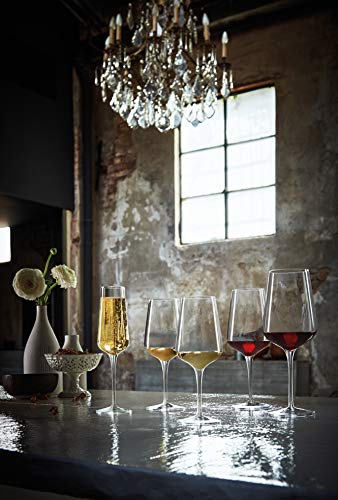 Luigi Bormioli Intenso 15.25 Oz White Wine Stems, Set Of 6, Clear #TOP3