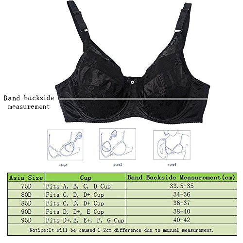 Megularlo Breast Form Pocket bra for Crossdressers Mastectomy, Nude, Size 36/80 - Thumbnail 3