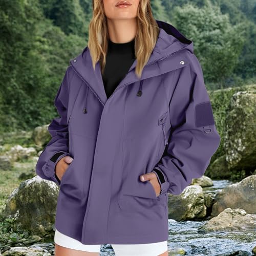 Chaqueta de verano transpirable para protegerse de la lluvia fina en caminatas de montaña 3