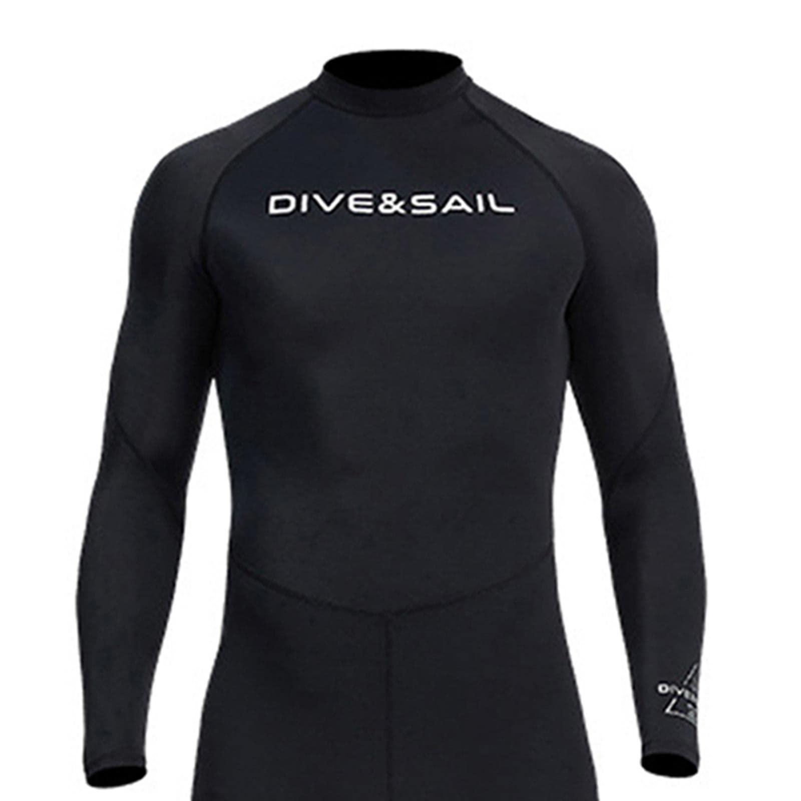 Traje de Baño para Hombre, Cuerpo Completo, Manga Larga, Fino, Elástico, Cómodo.