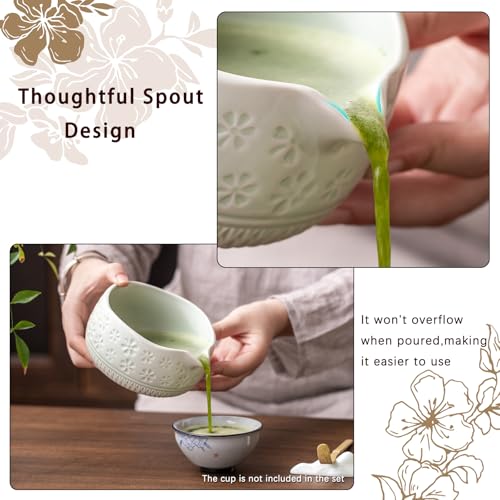 Image of Buucup Matcha Whisk Set, Ceramic Matcha Kit with Bowl & Bamboo Whisk